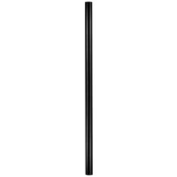 Black Finish 84&quot; HIgh Direct Burial Outdoor Post Light Pole