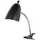 Black Gooseneck LED Headboard Clip Lamp