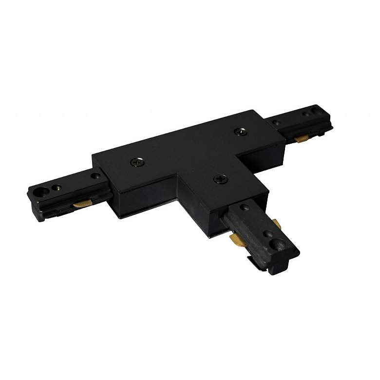 Image 2 BLACK Halo Compatible Adjustable T-Connector Track Joiner more views
