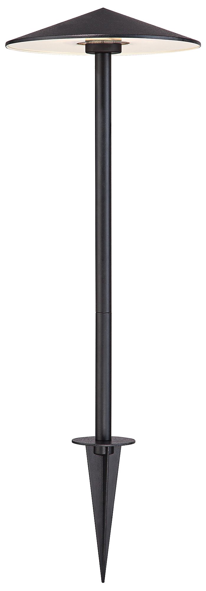 Black LED Spot and Dome Path Light Landscape Kit 64P14 Lamps Plus