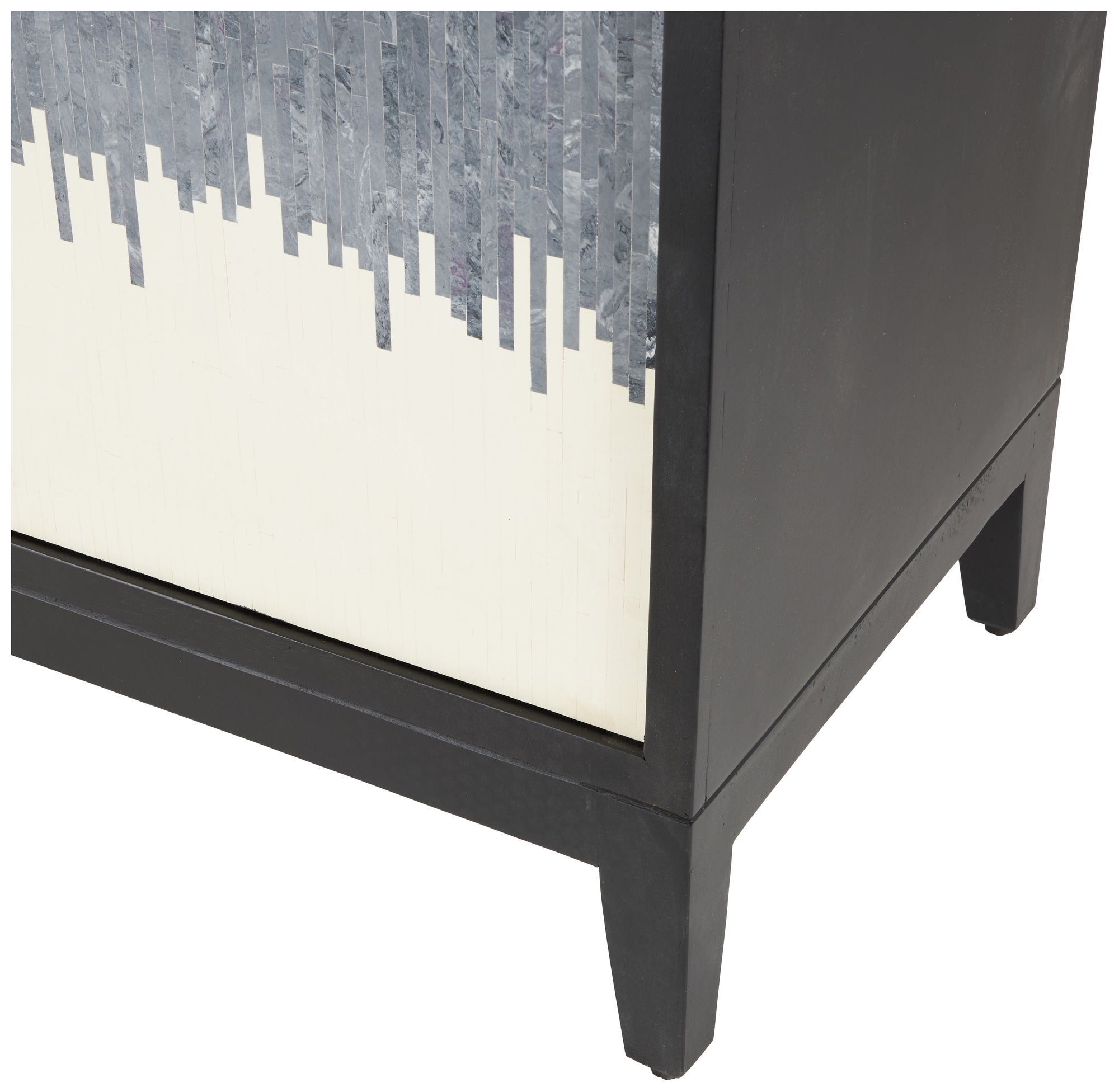 Image 2 Black Mango Wood Modern Sideboard, 60" x 20" x 35" more views