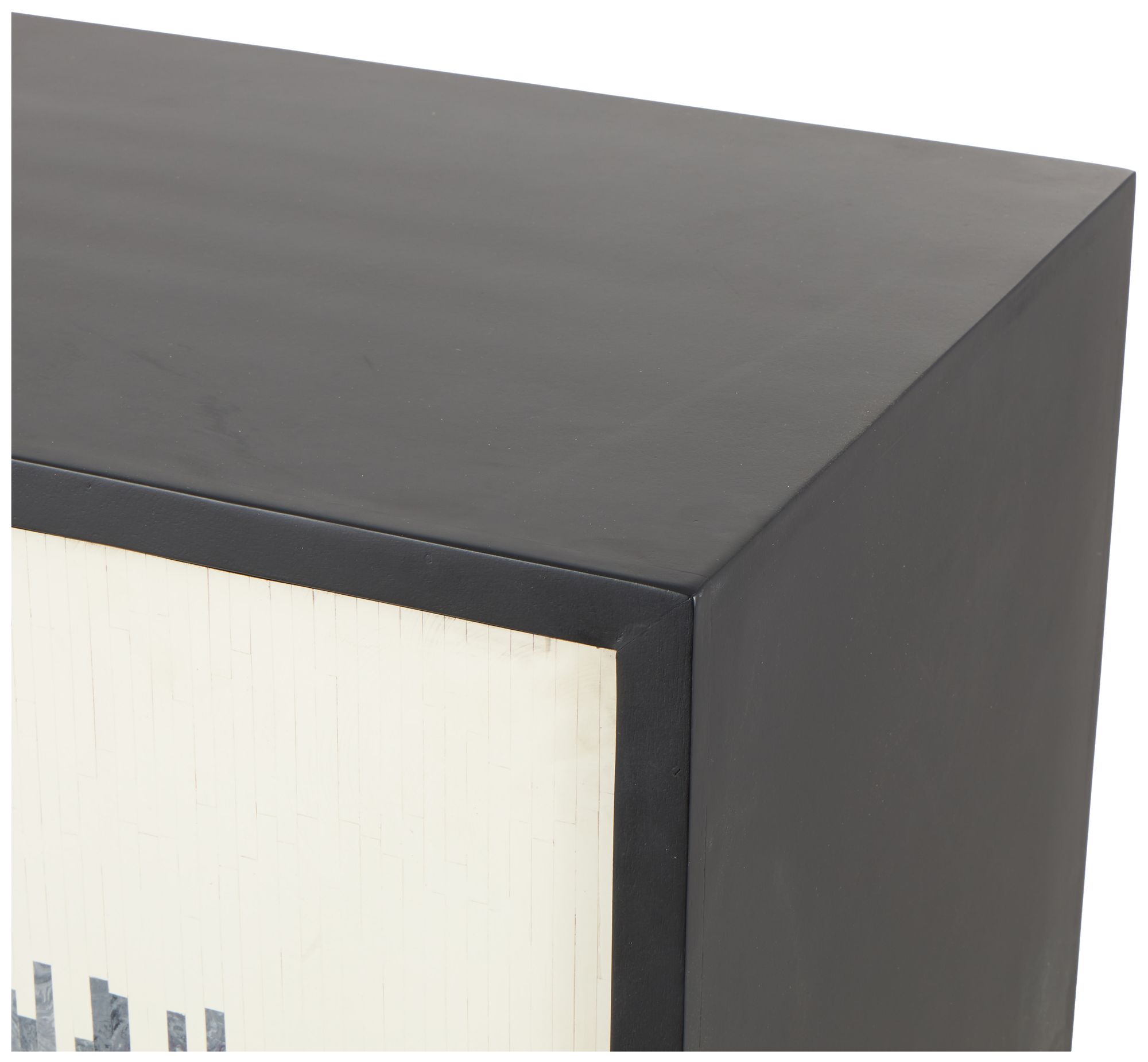 Image 3 Black Mango Wood Modern Sideboard, 60" x 20" x 35" more views