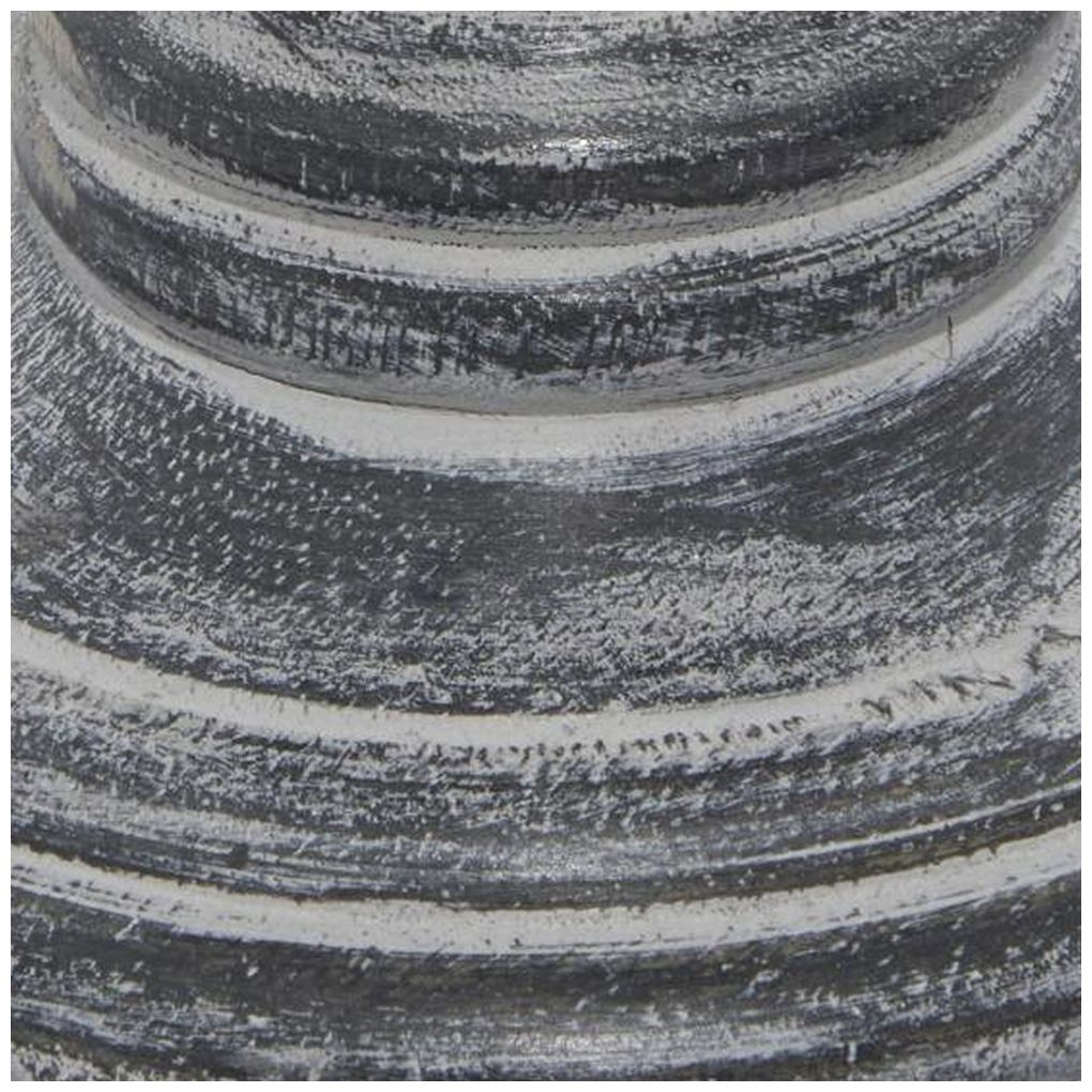 Image 7 Black Mango Wood Traditional Candle Hold more views