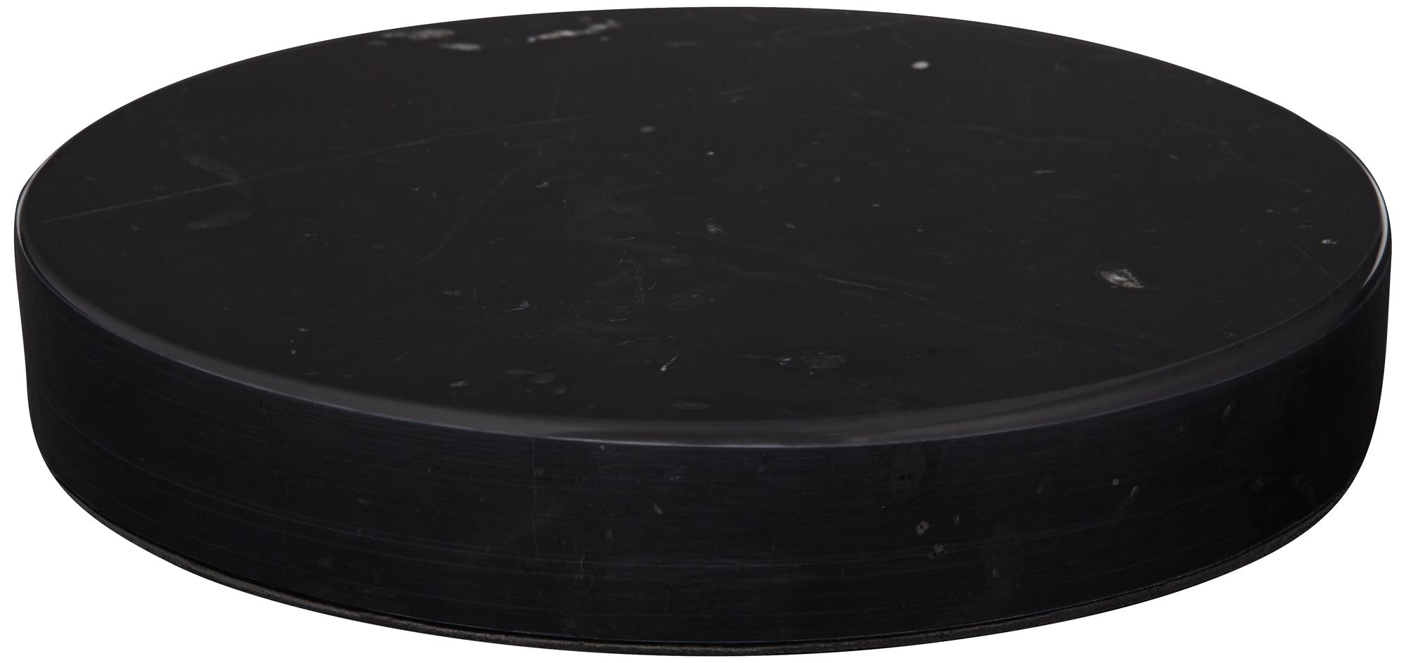 Black Marble 8" Wide Round Pedestal Lamp Riser 155F1 Lamps Plus