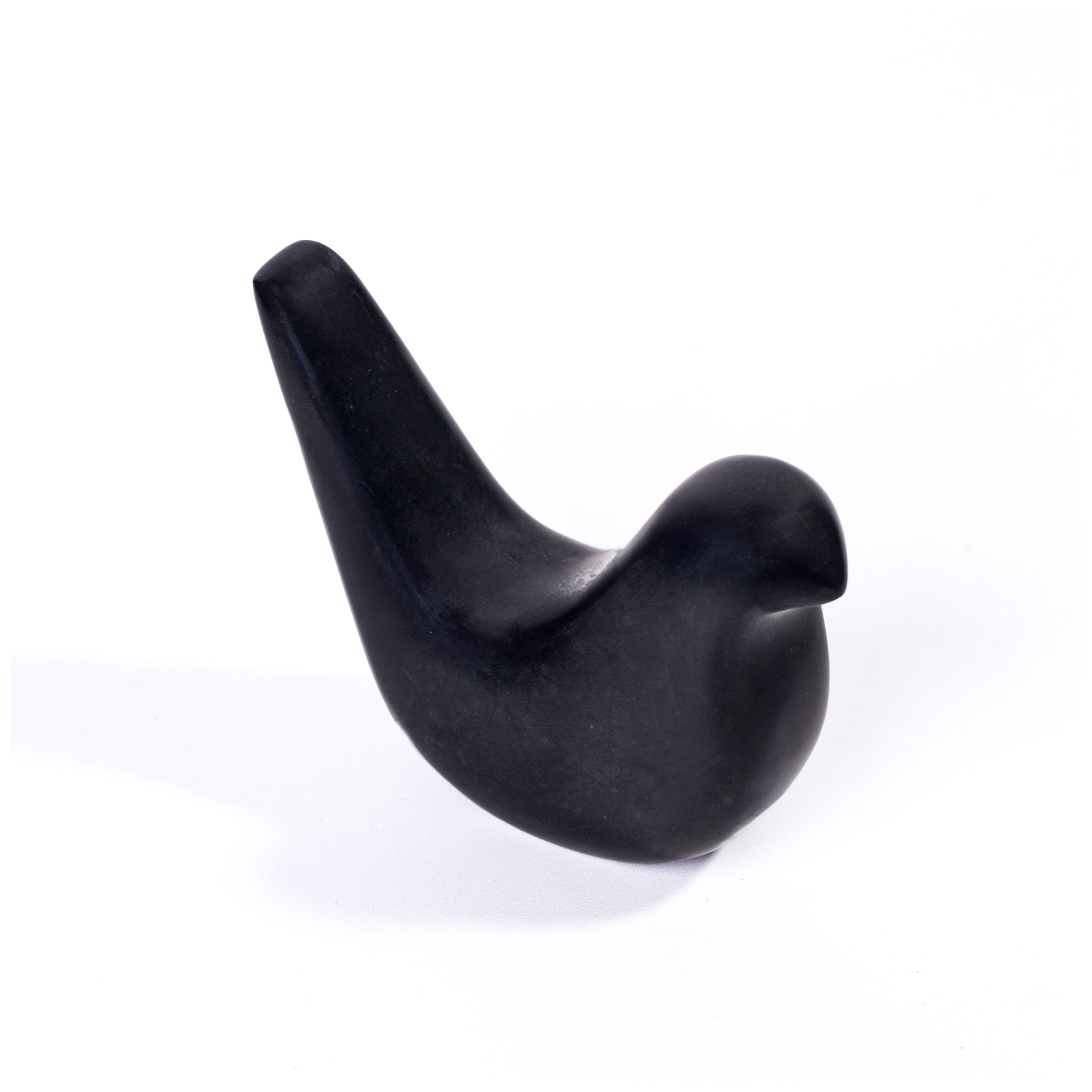 Image 4 Black Marble Bird Statue more views