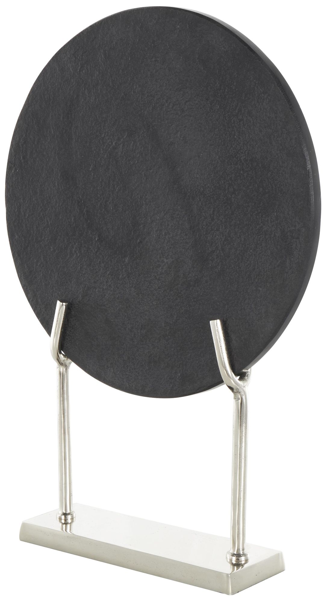 Image 6 Black Marble Modern Sculpture, 14" x 3" x 20" more views