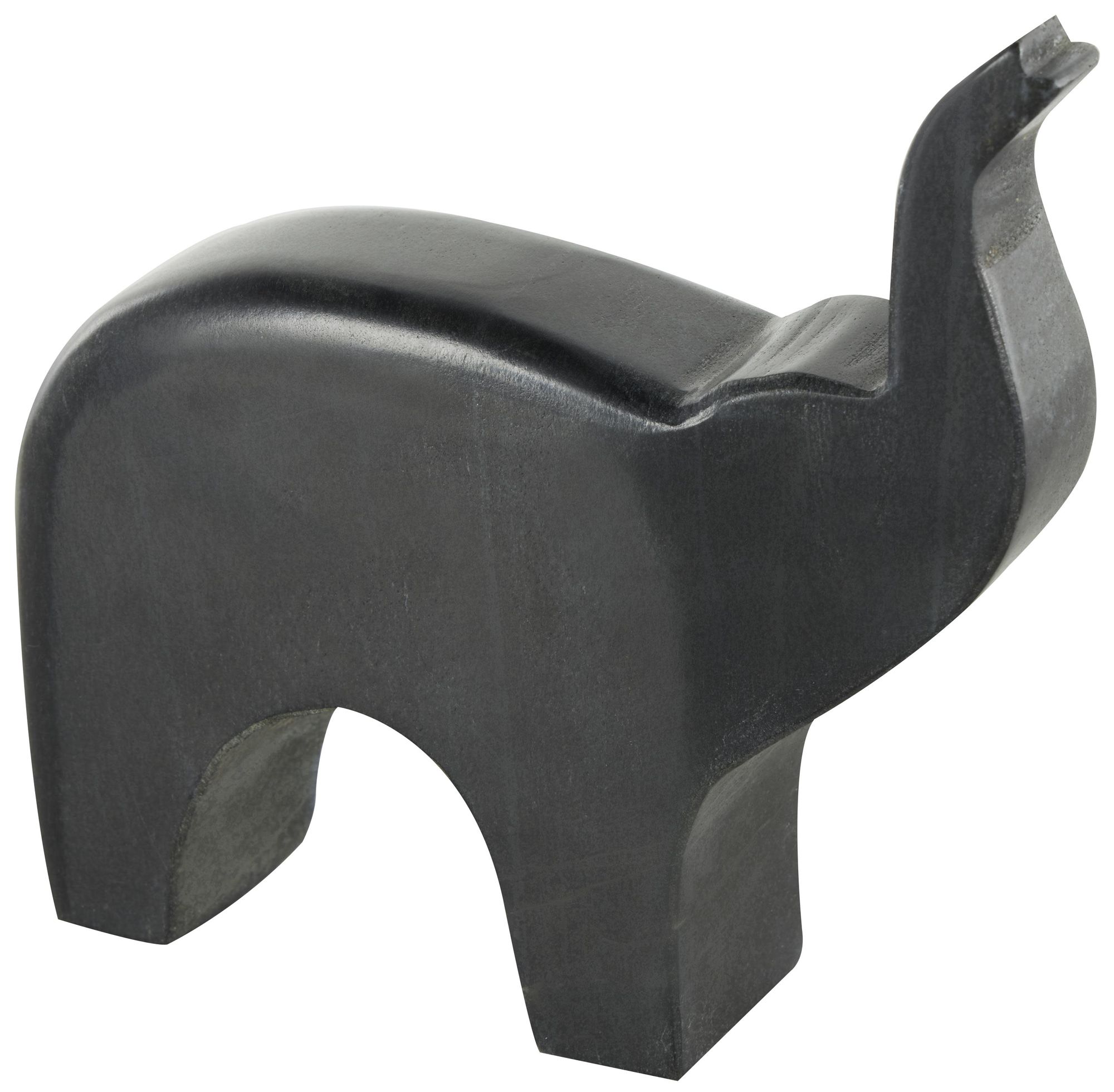 Image 3 Black Marble Modern Sculpture, S/3 6", 3", 6"H more views