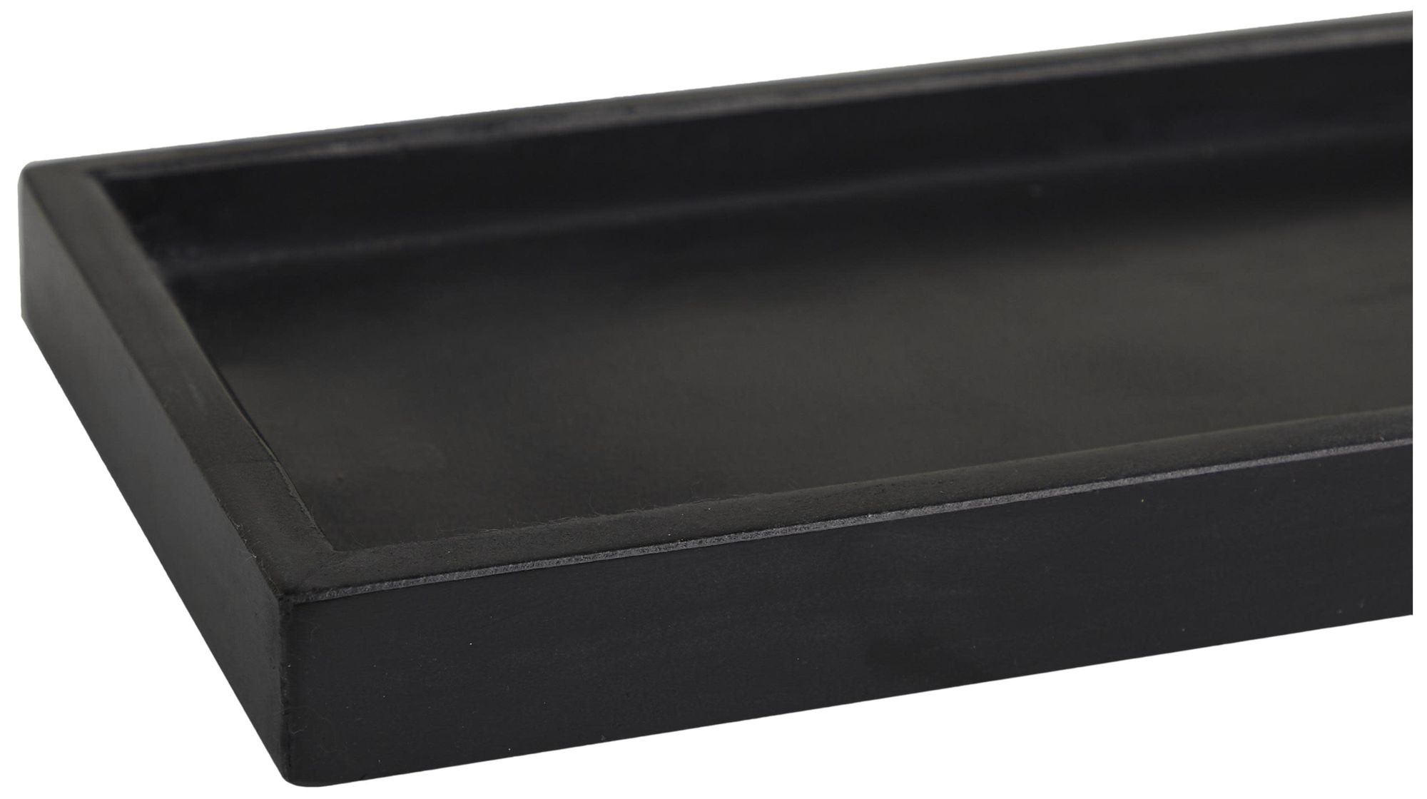 Image 2 Black Marble Modern Tray, S/2 22", 18"W more views