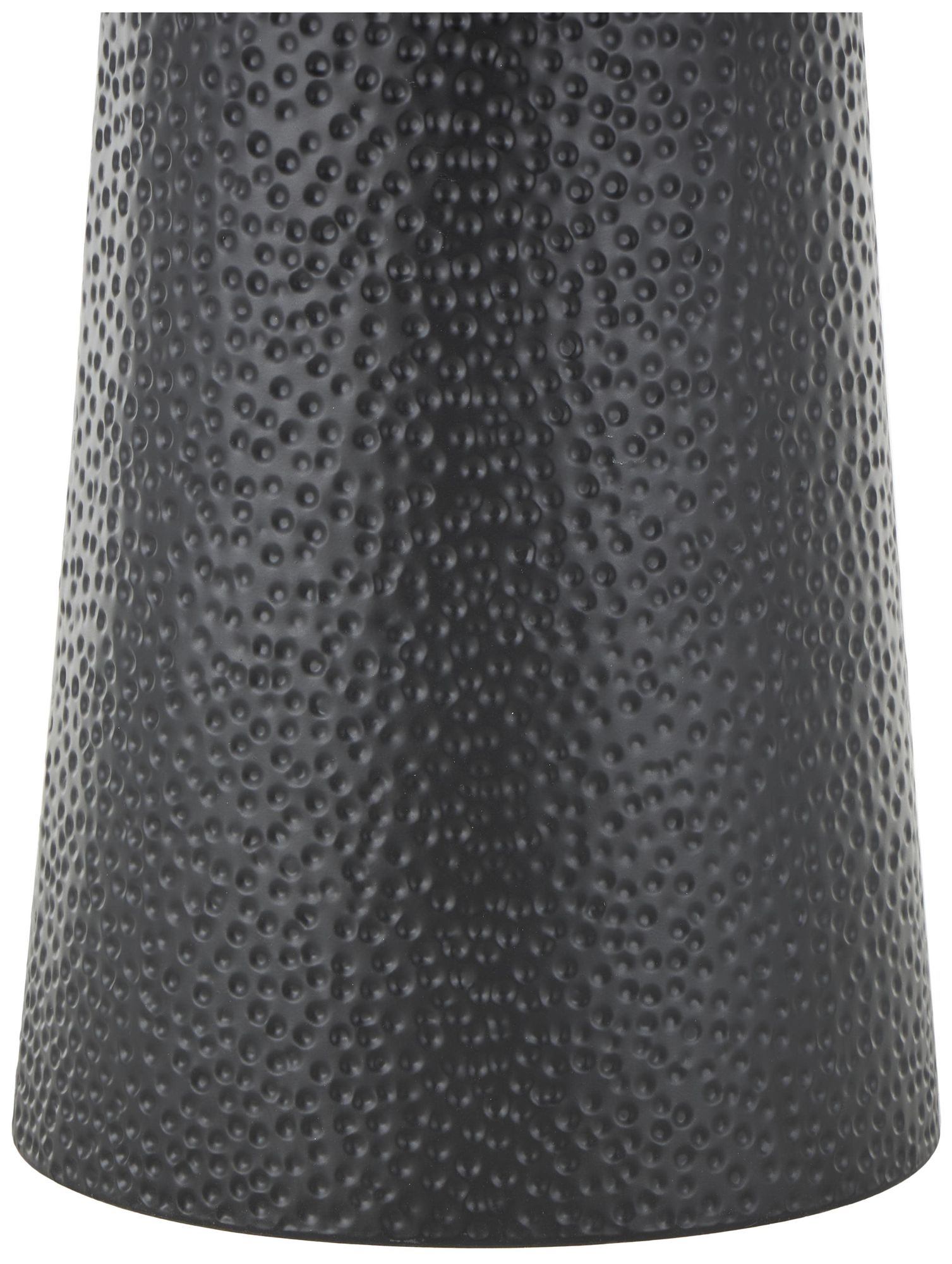 Image 3 Black Metal Bohemian Accent Table, 16" x 16" x 22" more views