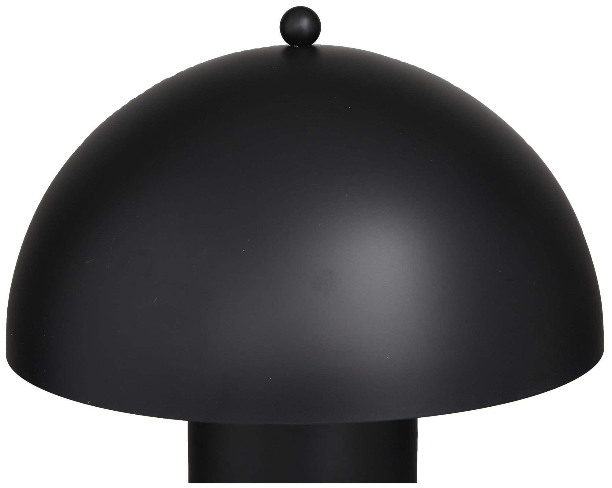 Image 3 Black Metal Contemporary Accent Lamp, 14" x 14" x 22" more views