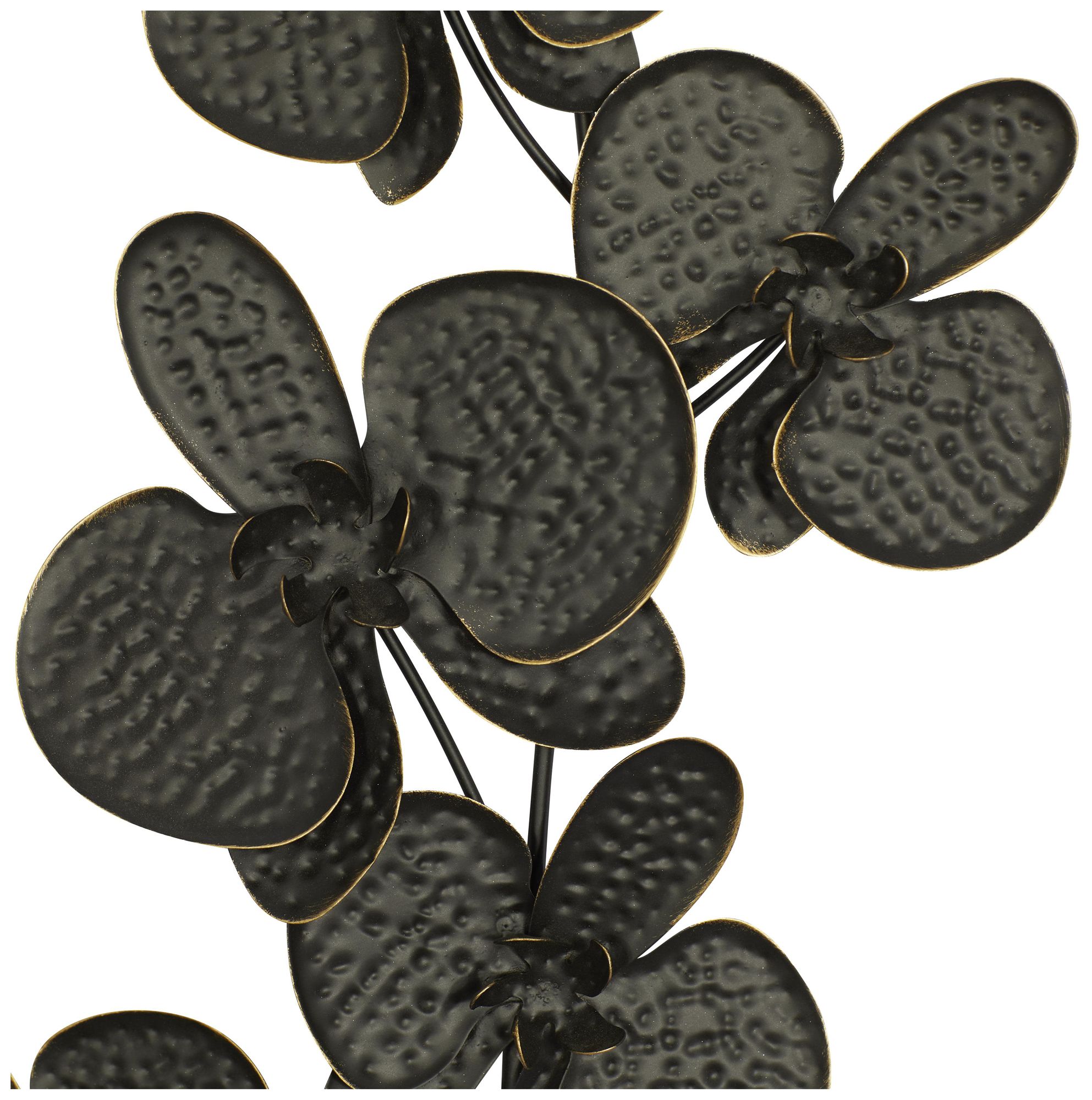 Image 2 Black Metal Contemporary Wall Decor, S/2 14"W, 36"H more views