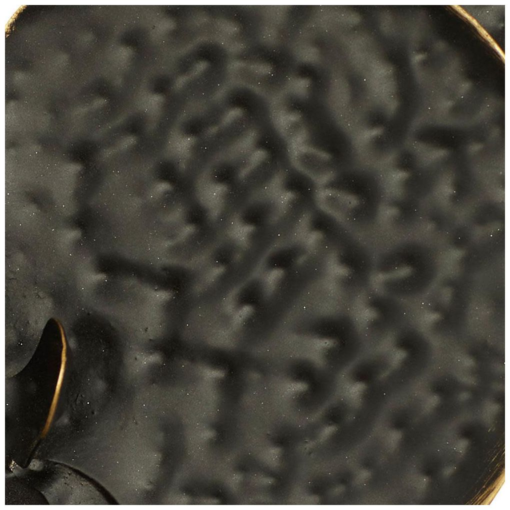 Black Metal Contemporary Wall Decor, S/2 14"W, 36"H