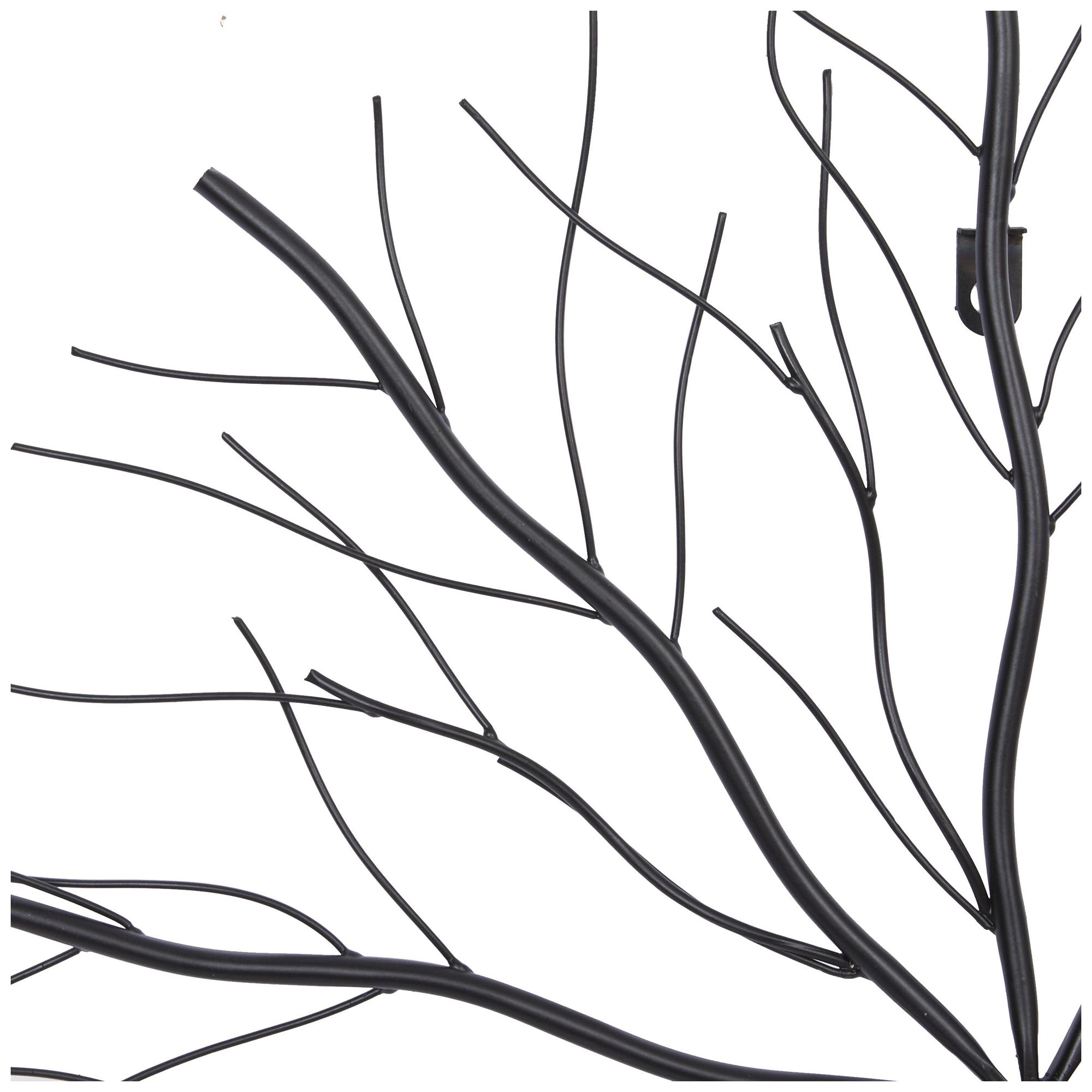 Image 3 Black Metal Contemporary Wall Decor, S/3 24", 30", 37"W more views