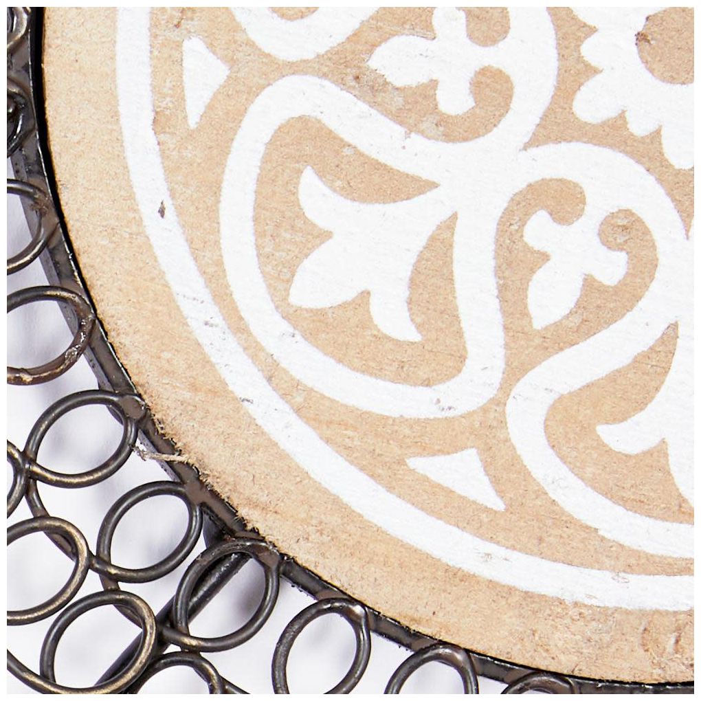 Image 7 Black Metal Eclectic Wall Decor, S/3 14", 16", 18"W more views