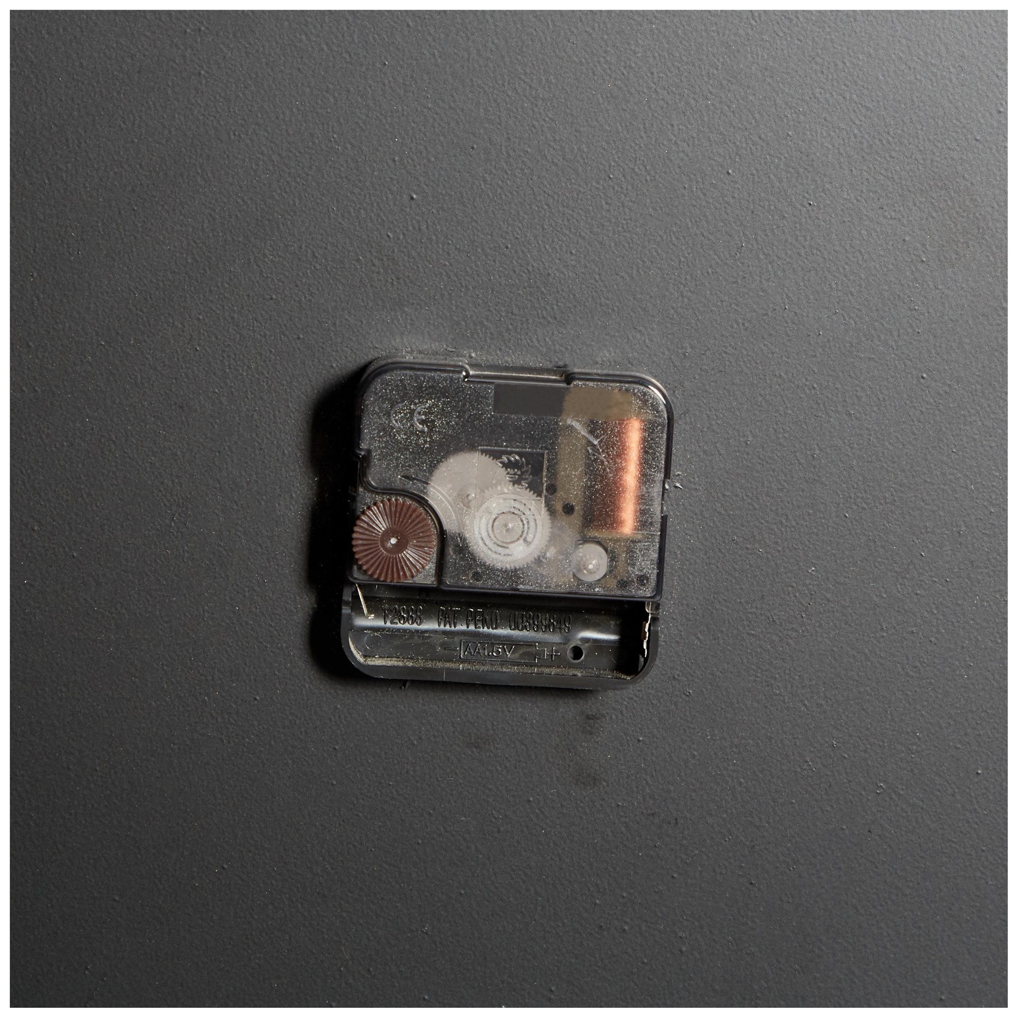 Image 5 Black Metal Farmhouse Wall Clock, 32" x 2" x 32" more views