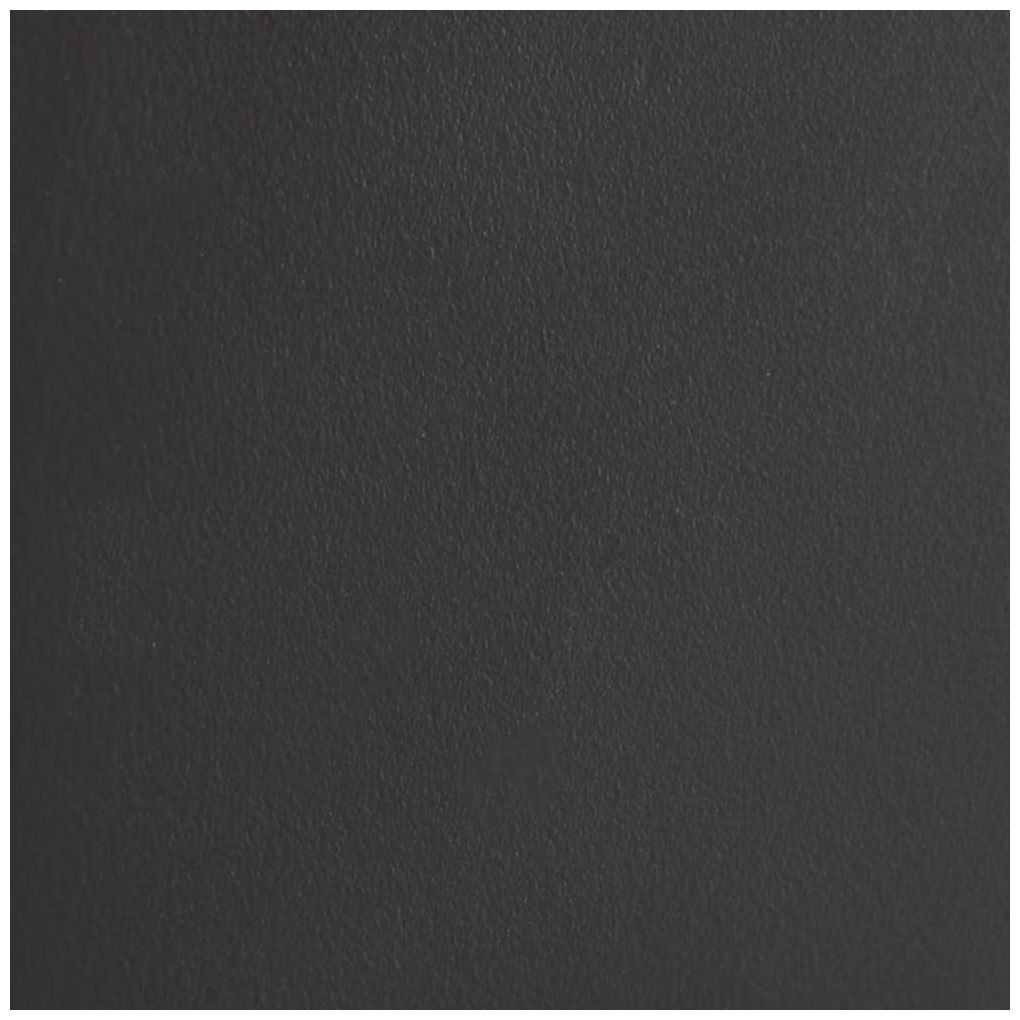 Black Metal Industrial Clock, 10" x 3" x 8"