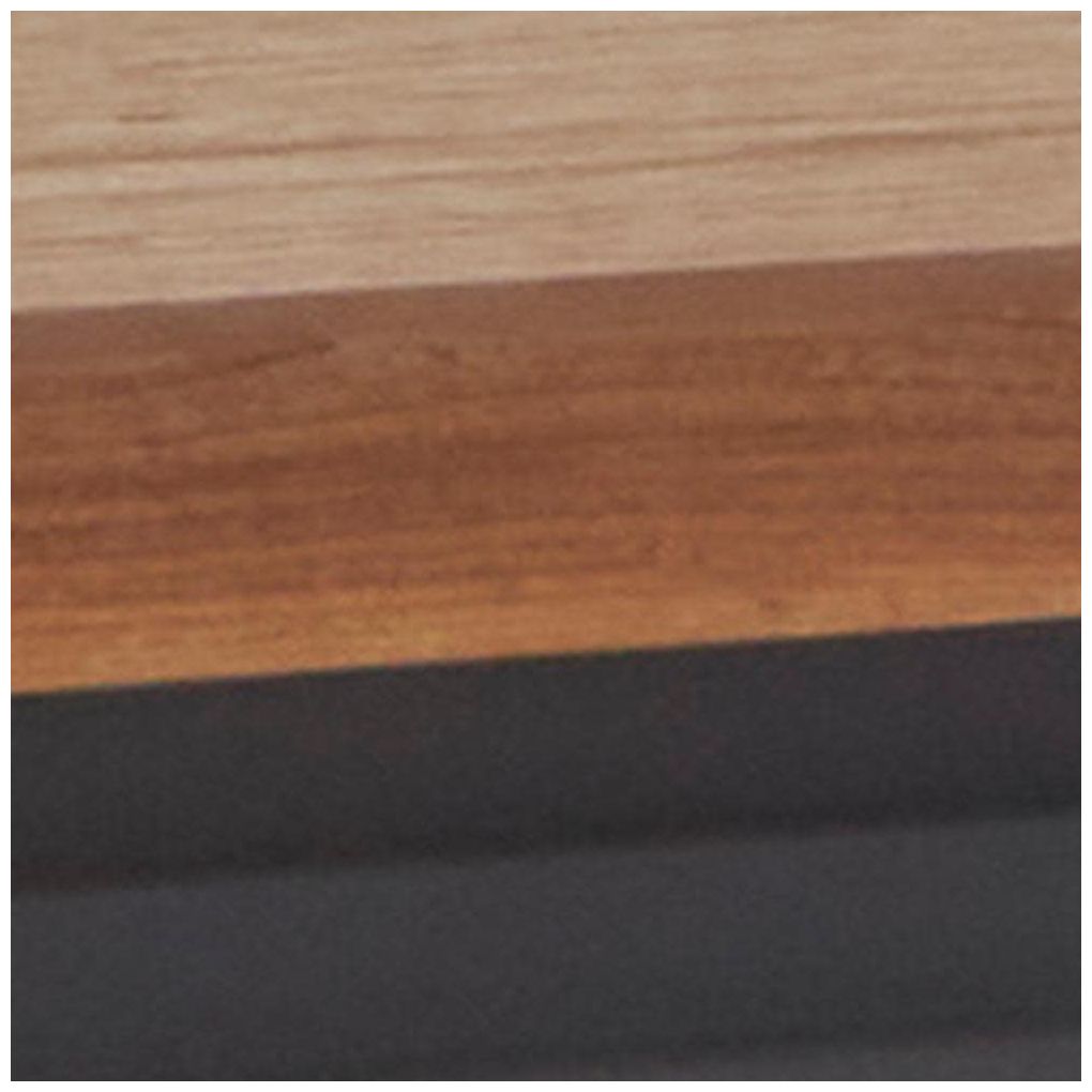 Black Metal Industrial Console Table, 55" x 16" x 31"