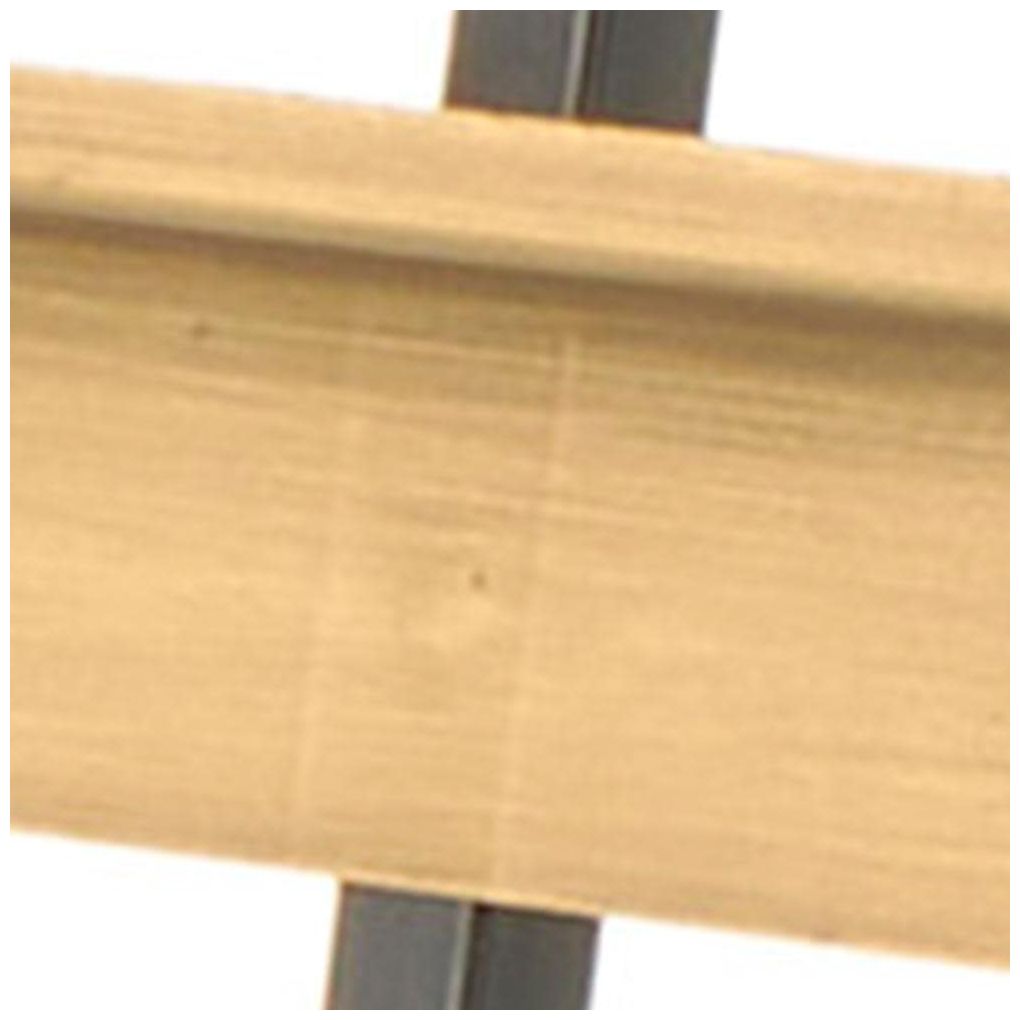 Black Metal Industrial Easel, 15" x 24" x 69"