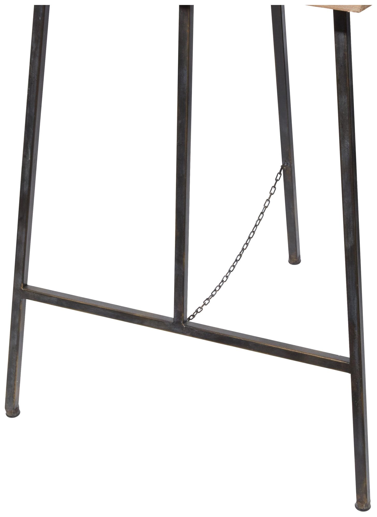 Image 4 Black Metal Industrial Easel, 19" x 21" x 66" more views