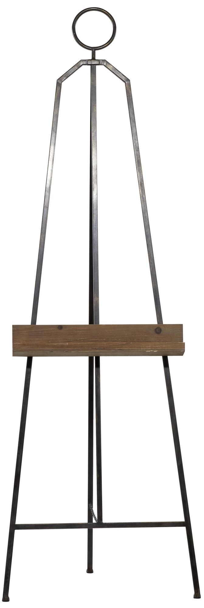 Image 5 Black Metal Industrial Easel, 19" x 21" x 66" more views