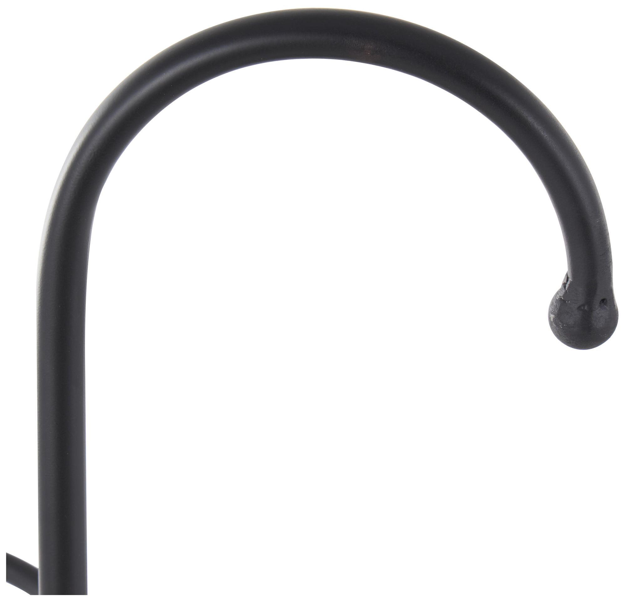 Image 4 Black Metal Industrial Umbrella Stand, 13" x 8" x 27" more views