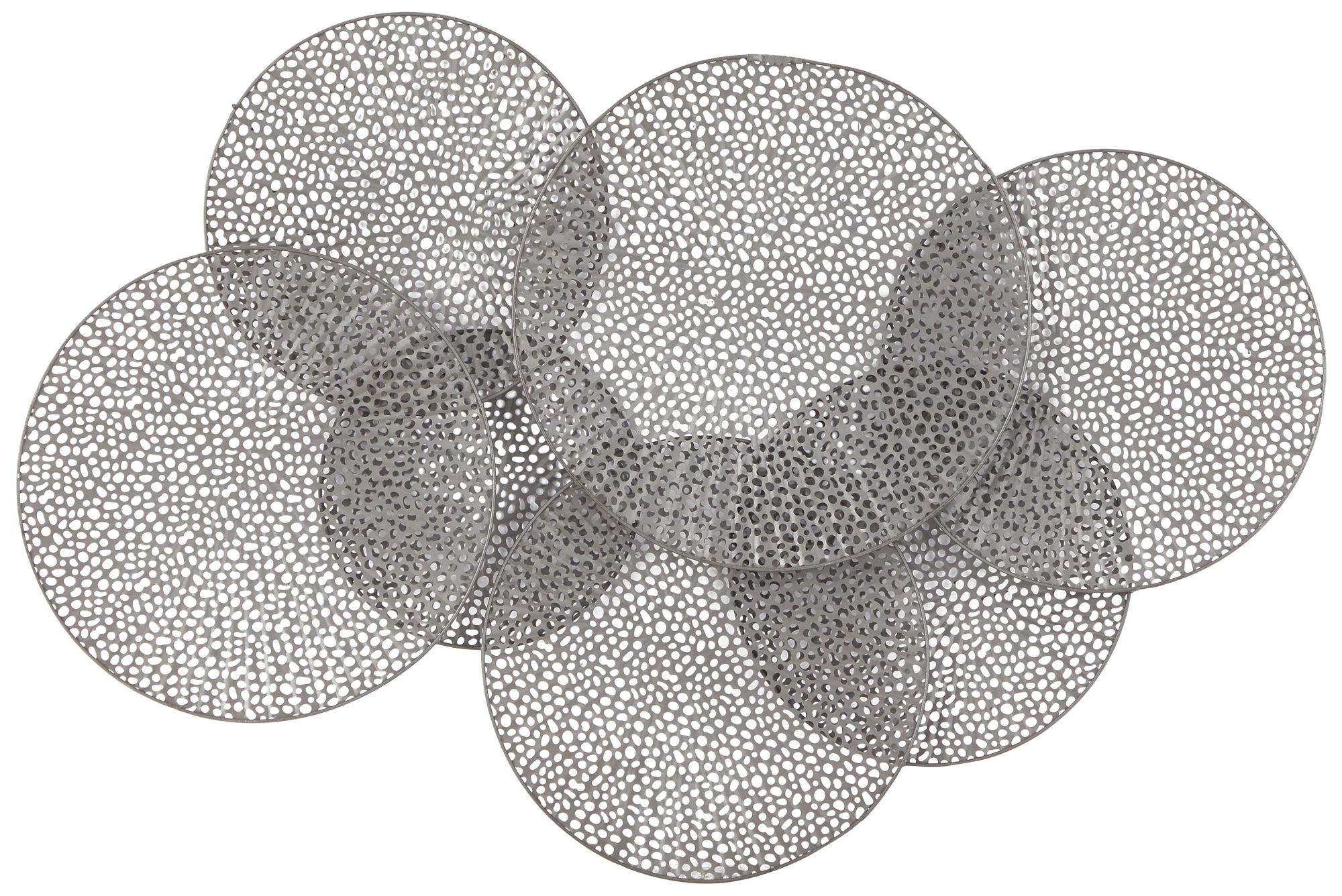 Image 4 Black Metal Industrial Wall Decor, 48" x 3" x 34" more views