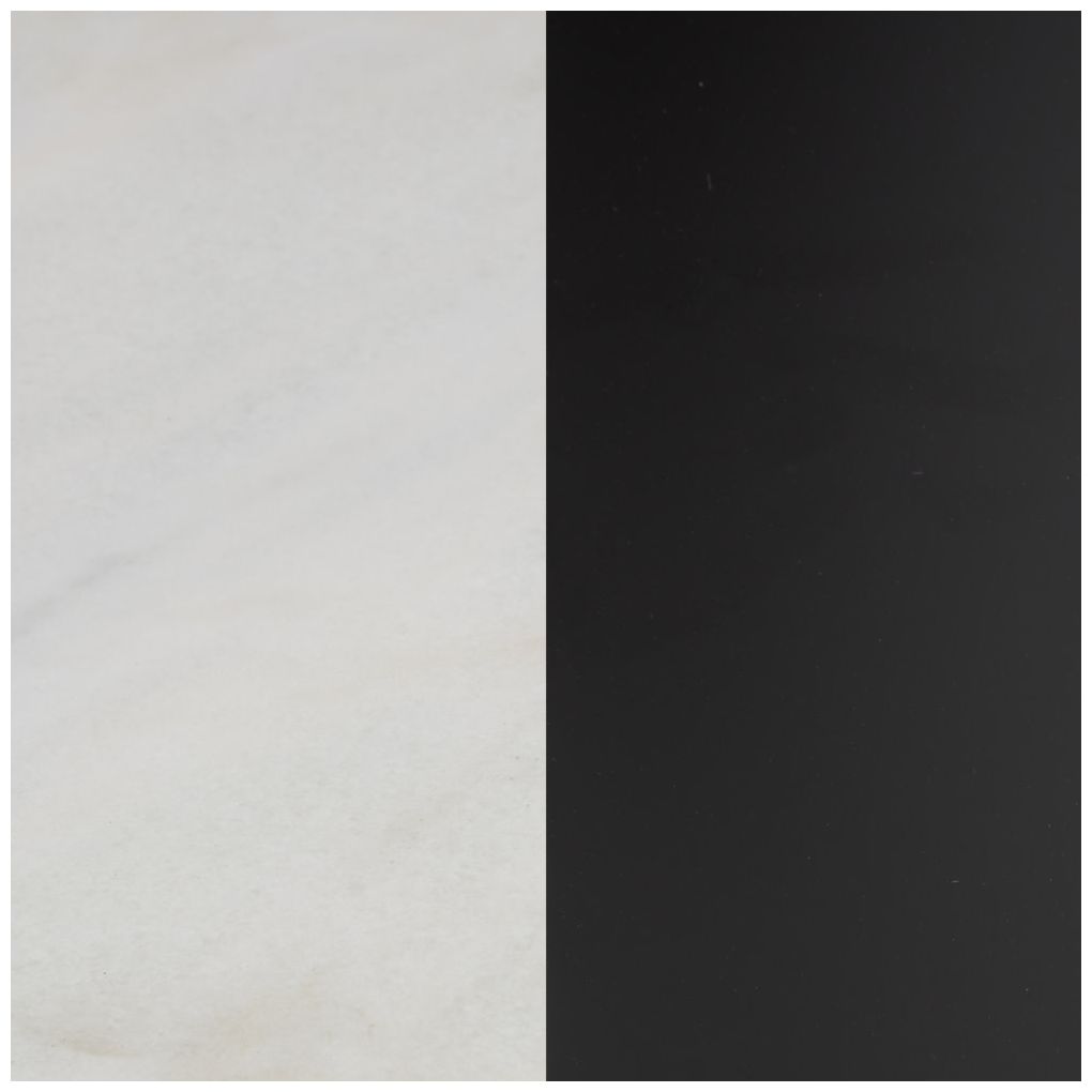 Black Metal Modern Accent Table, 15" x 15" x 23"