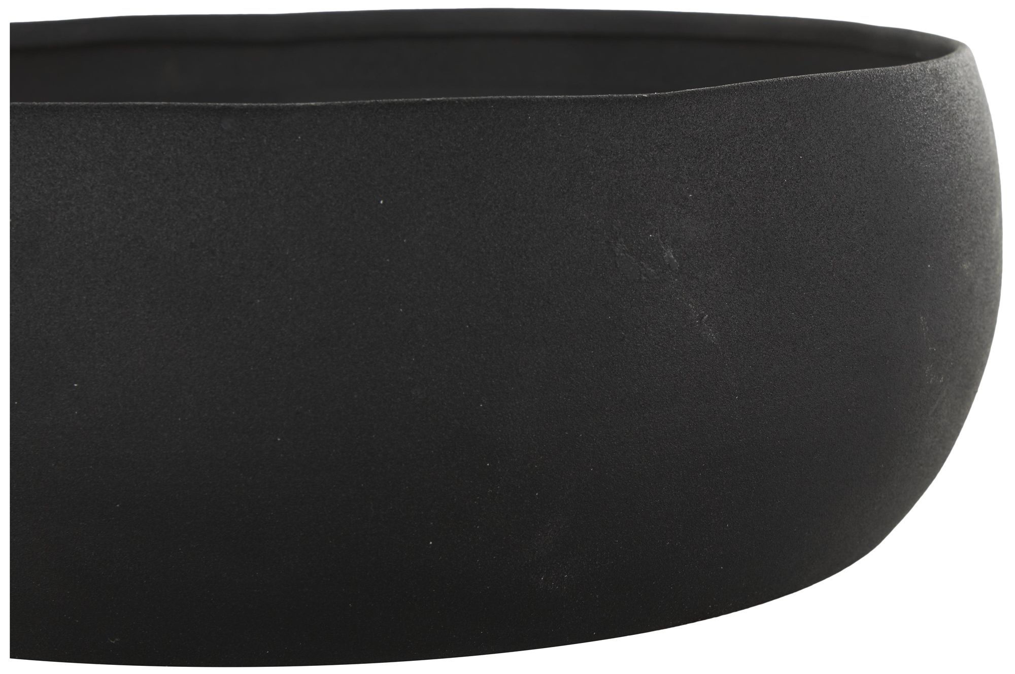 Image 4 Black Metal Modern Candle, 9" x 9" x 3" more views