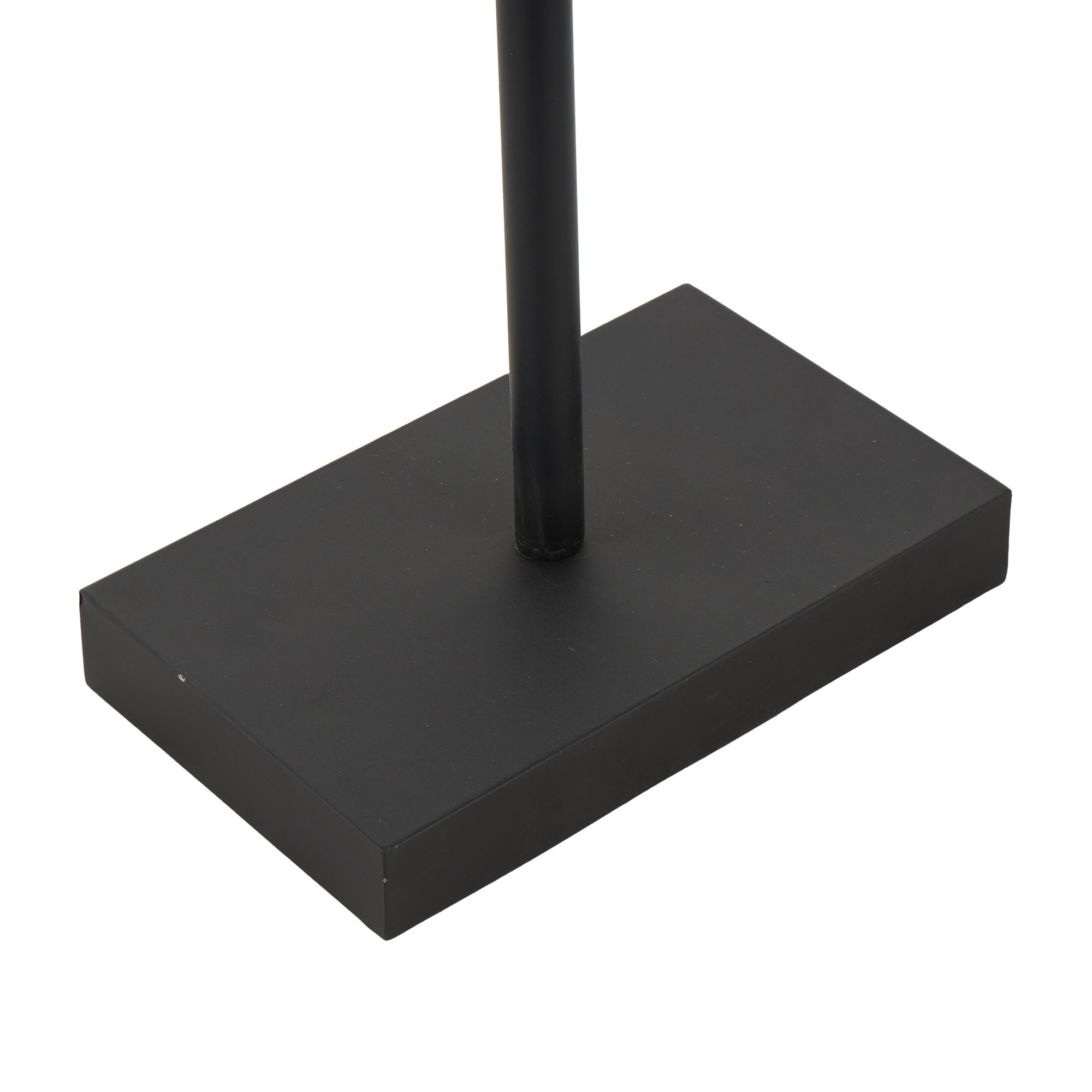 Image 3 Black Metal Modern Easel, 13" x 8" x 65" more views