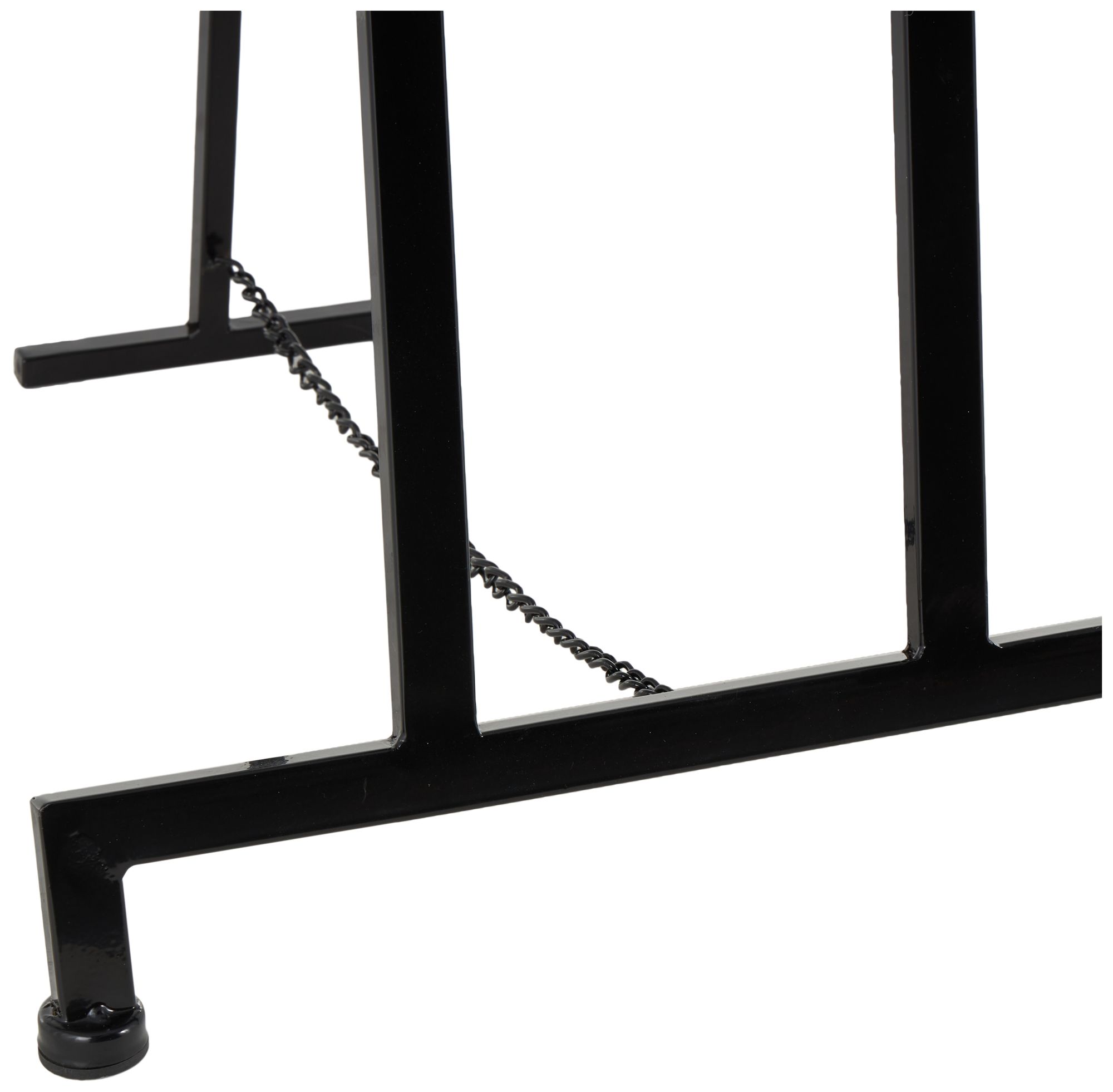 Image 2 Black Metal Modern Easel, 17" x 19" x 70" more views