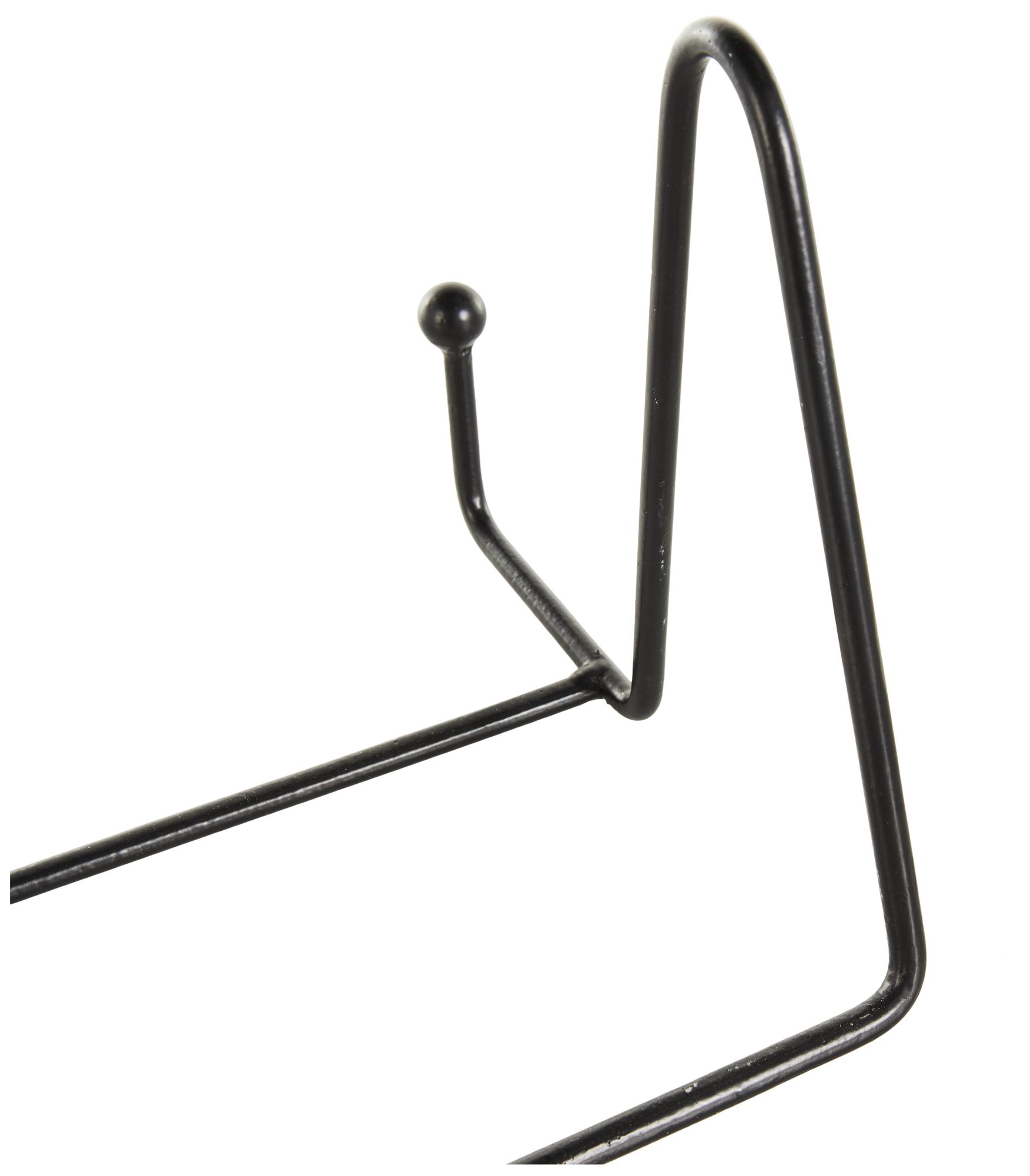 Image 3 Black Metal Modern Easel, S/3 10", 8", 6"H more views