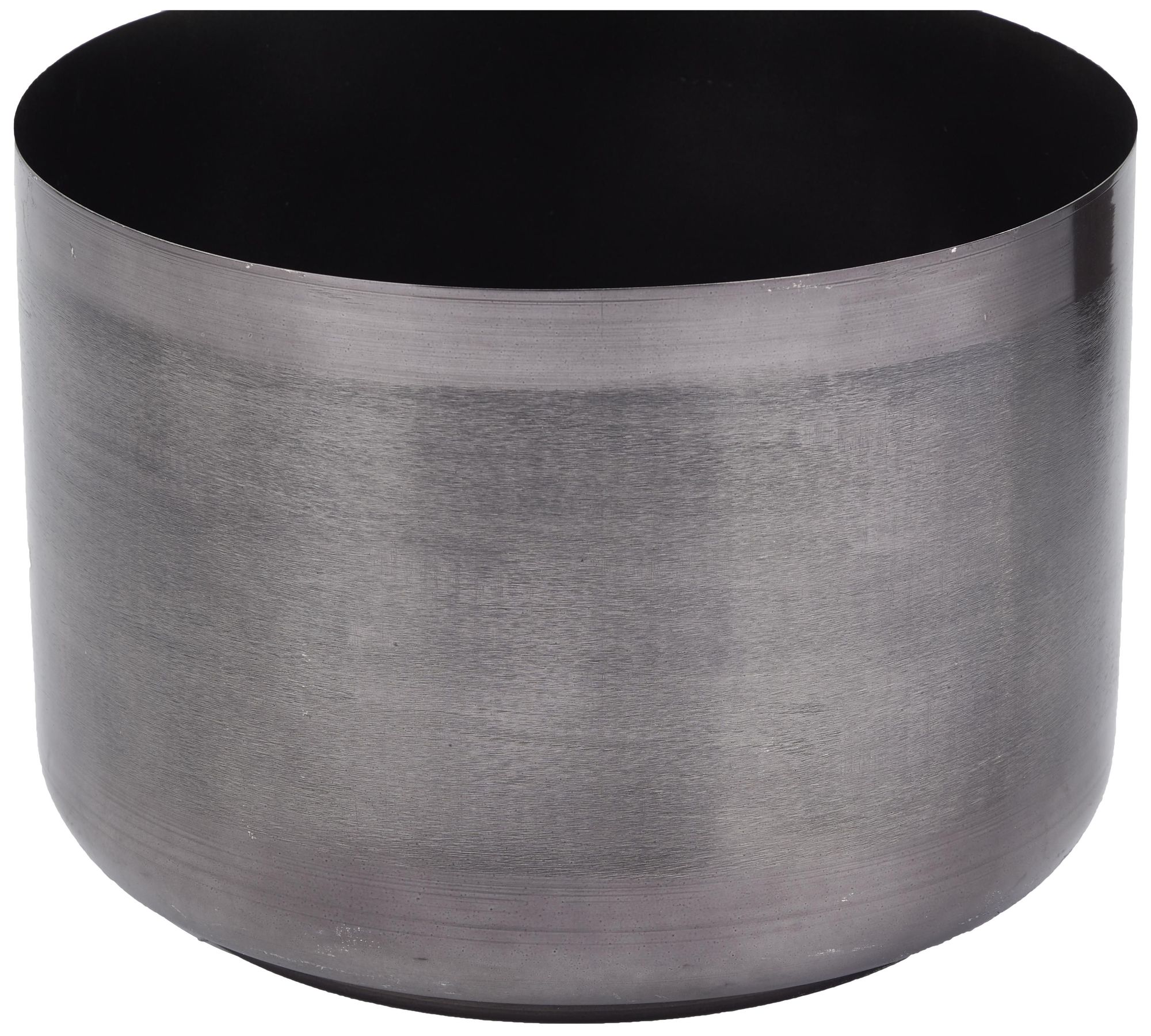 Image 3 Black Metal Modern Planter, S/3 9", 7", 6"H more views