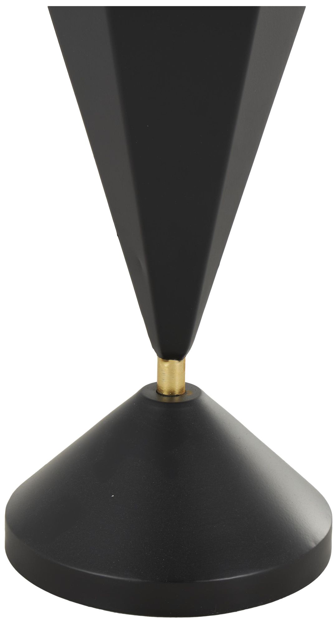 Image 3 Black Metal Modern Umbrella Stand, 11" x 10" x 28" more views