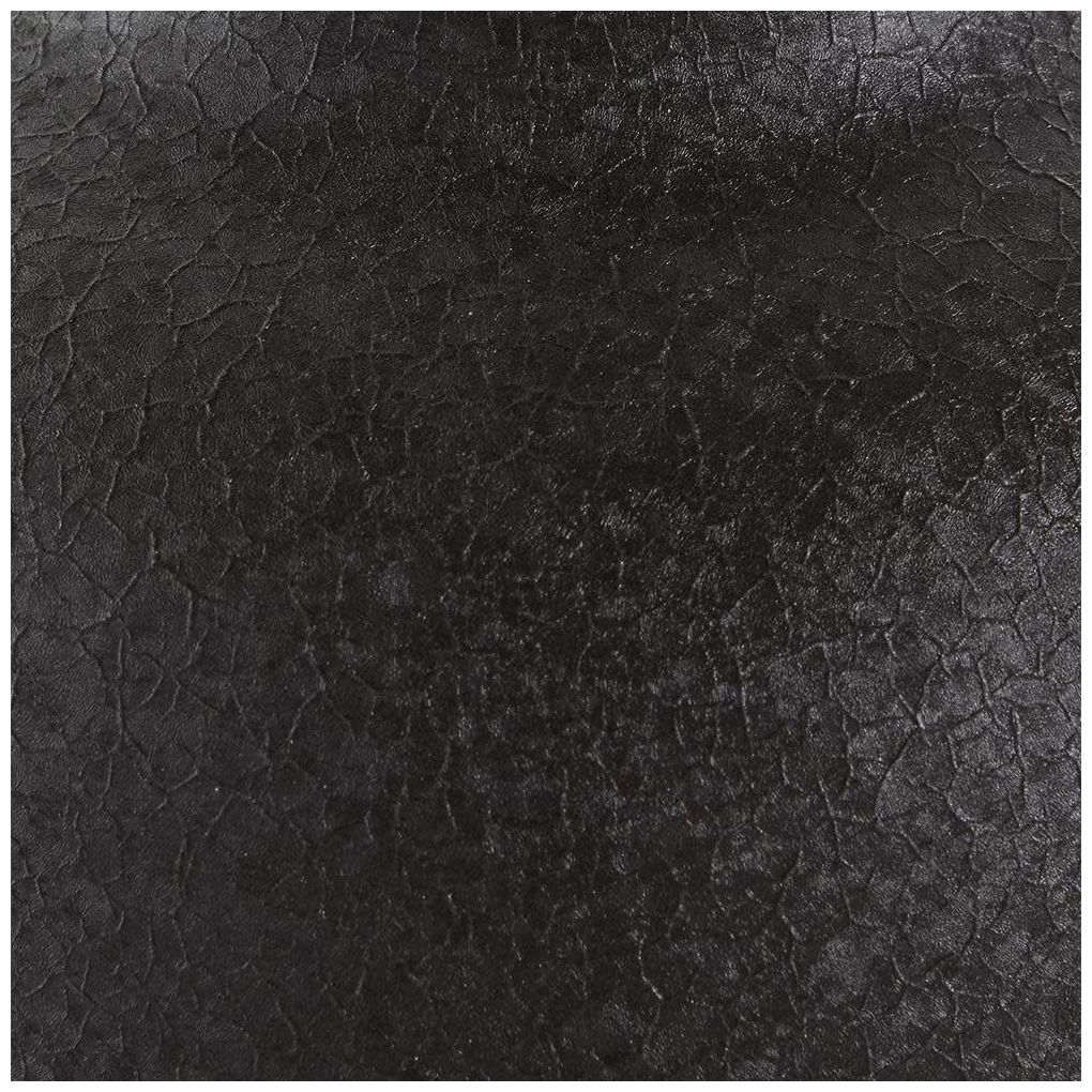 Black Metal Modern Vase, 8" x 8" x 12"