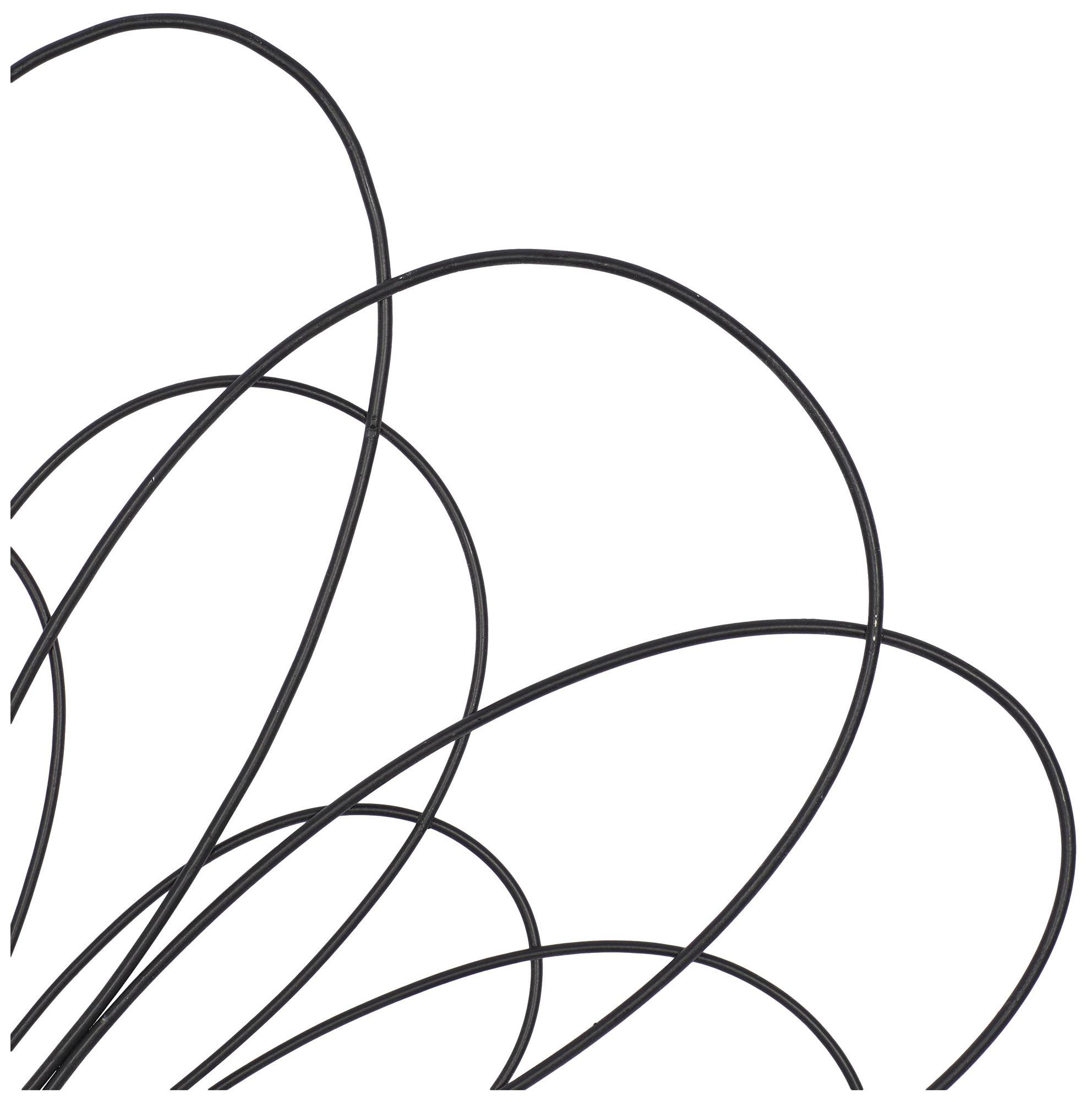 Image 4 Black Metal Modern Wall Decor, 29" x 1" x 29" more views