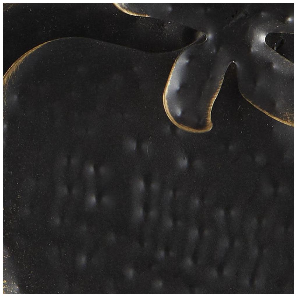 Image 7 Black Metal Modern Wall Decor, 36" x 2" x 60" more views
