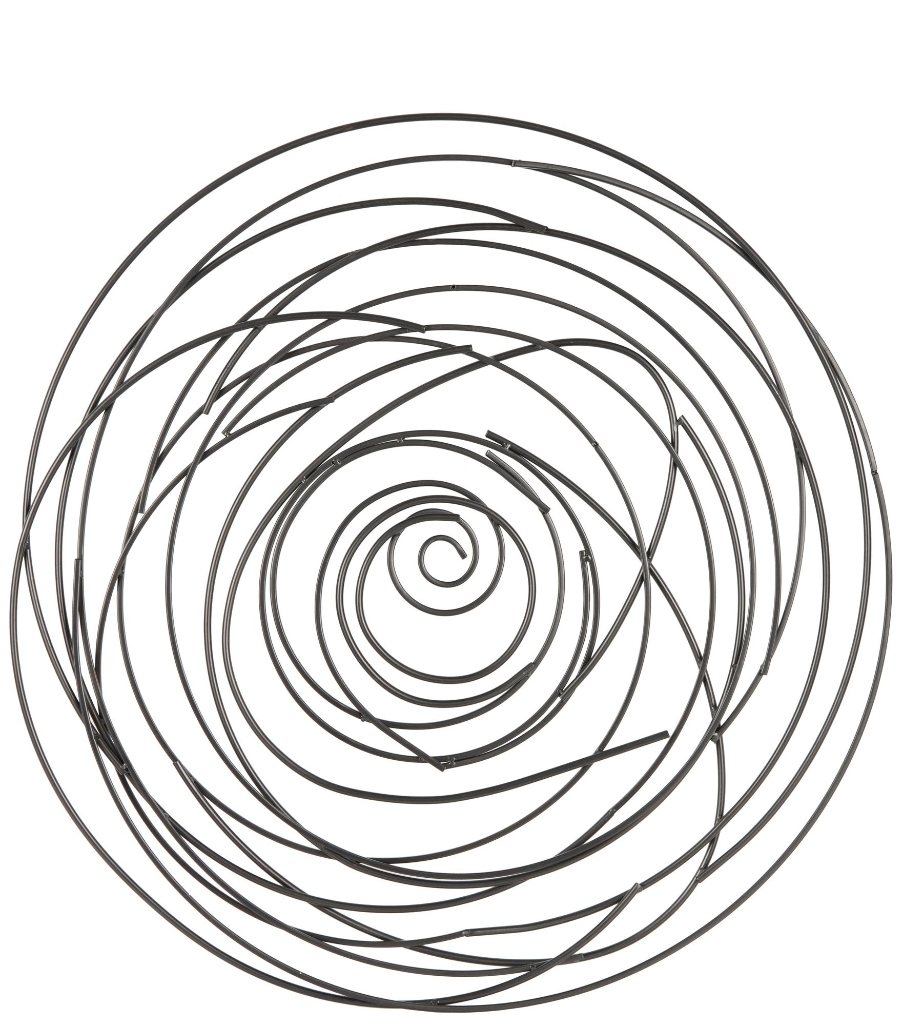 Image 5 Black Metal Modern Wall Decor, 36" x 1" x 36" more views