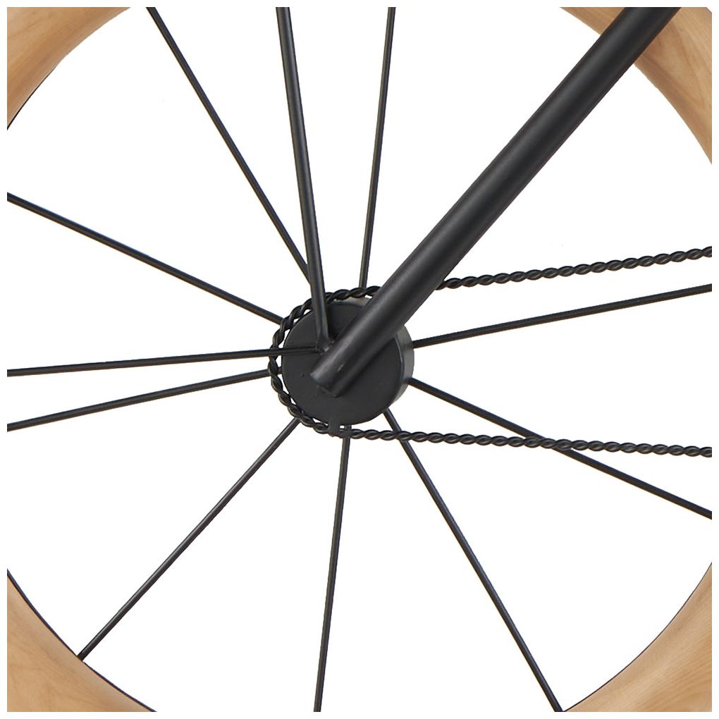 Black Metal Modern Wall Decor, 48" x 4" x 28"