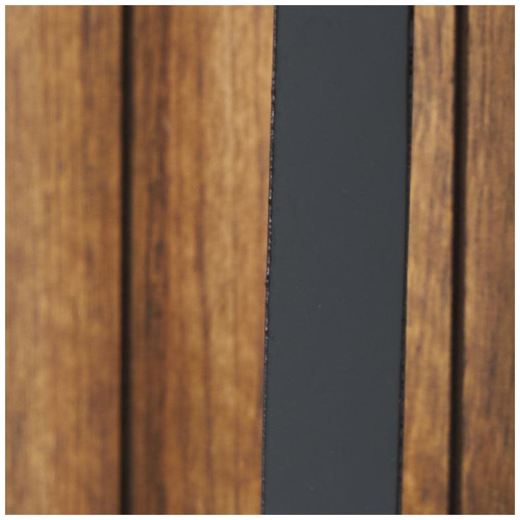 Black Metal Rustic Wall Sconce, 6" x 6" x 16"