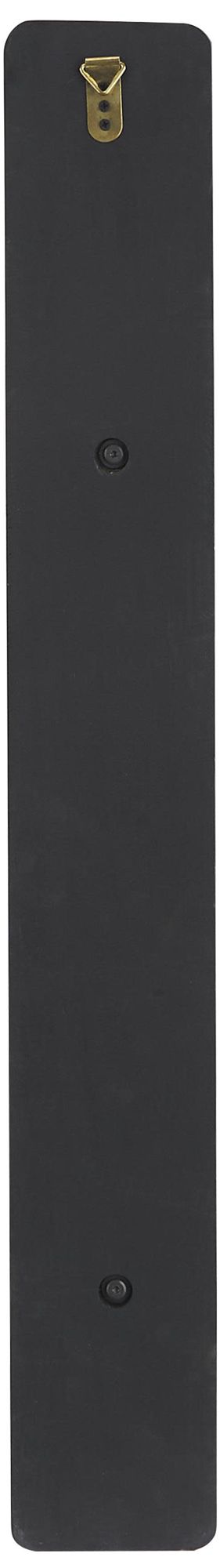 Image 4 Black Metal Rustic Wall Sconce, 8" x 5" x 36" more views