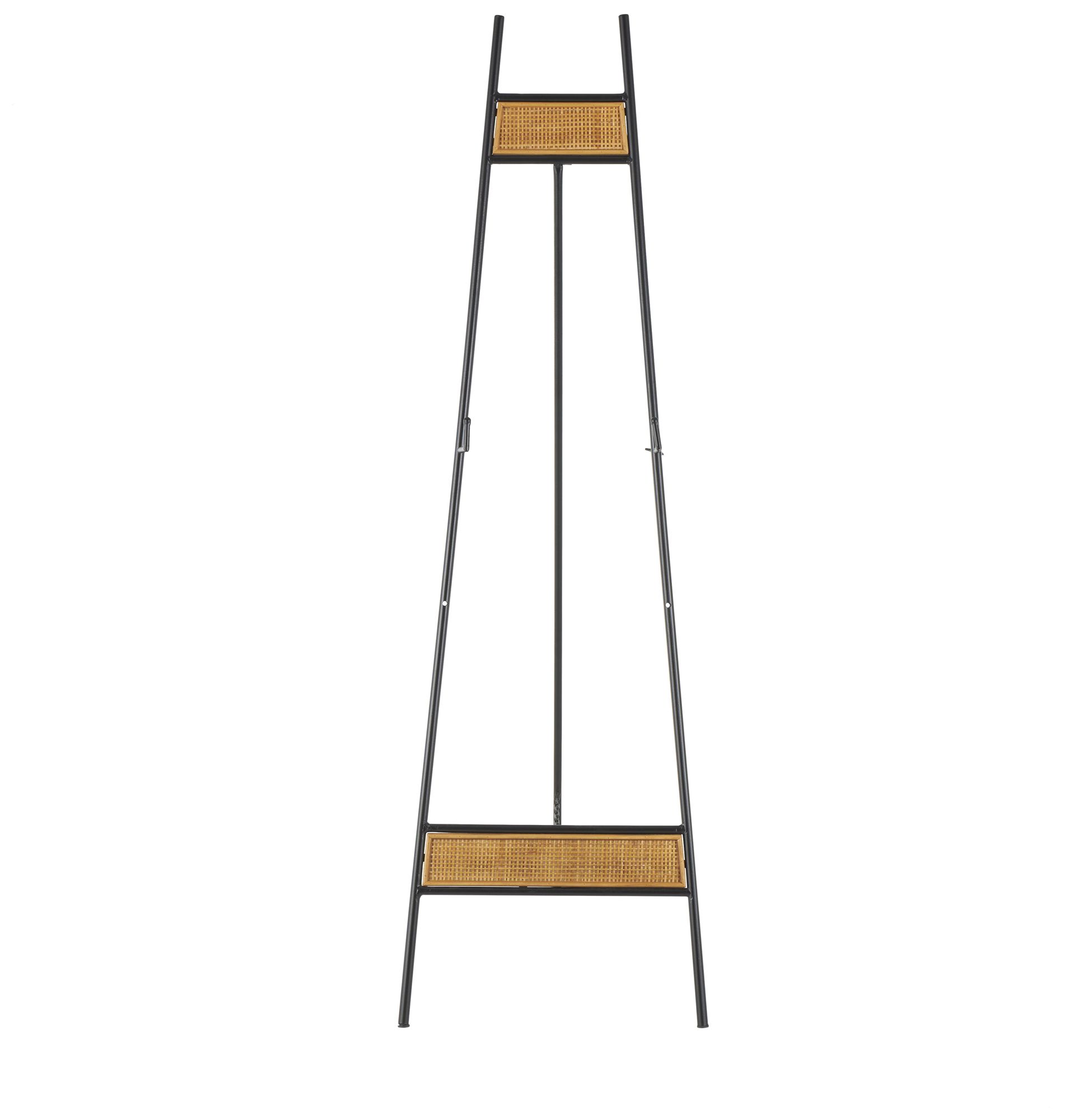 Image 6 Black Metal Traditional Easel, 16" x 23" x 51" more views