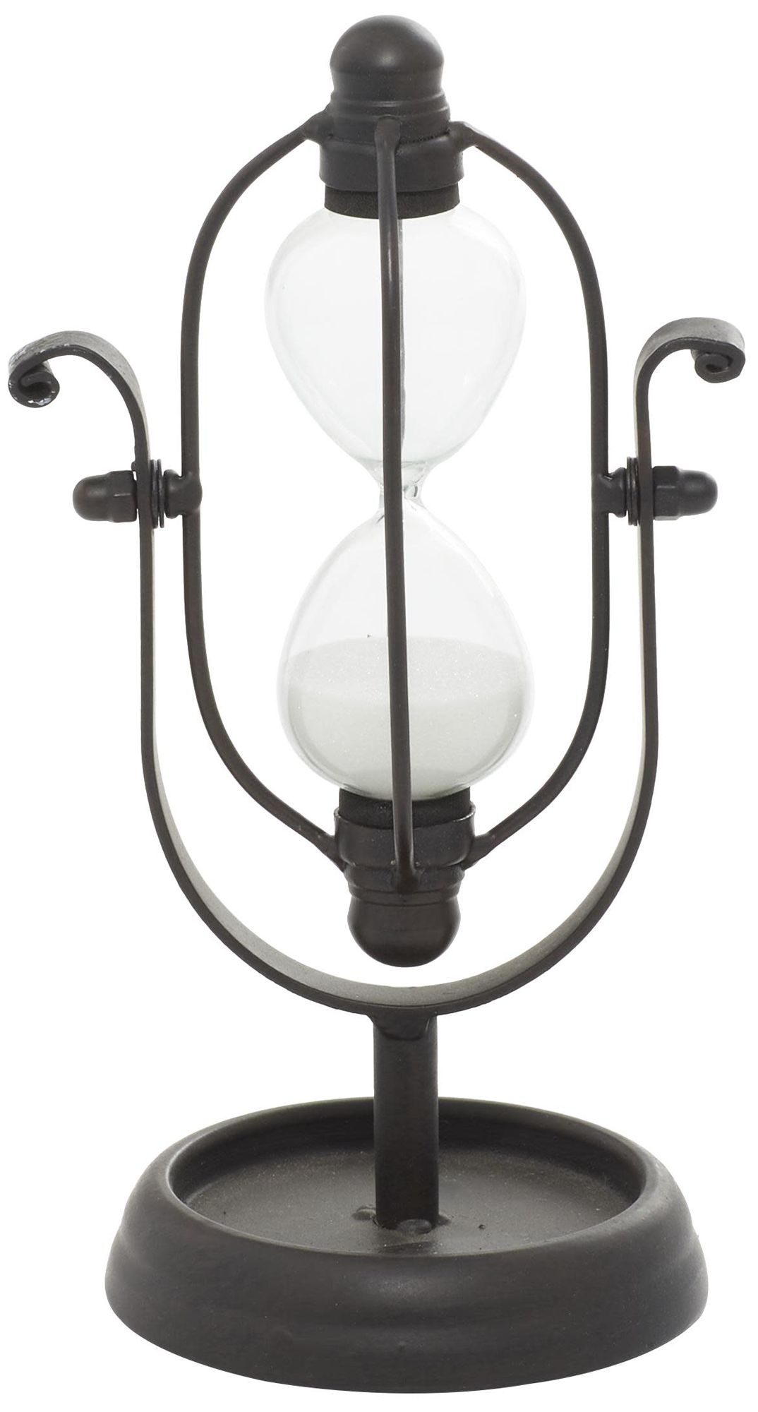 Image 2 Black Metal Traditional Timer, 4" x 4" x 8"