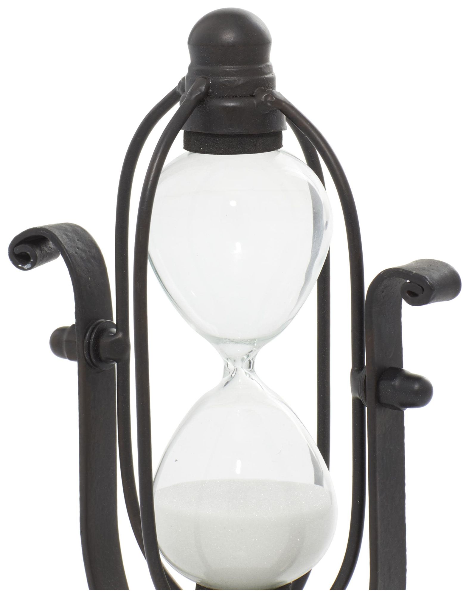 Image 4 Black Metal Traditional Timer, 4" x 4" x 8" more views