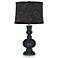 Black of Night Apothecary Table Lamp w/ Sumas Black Shade