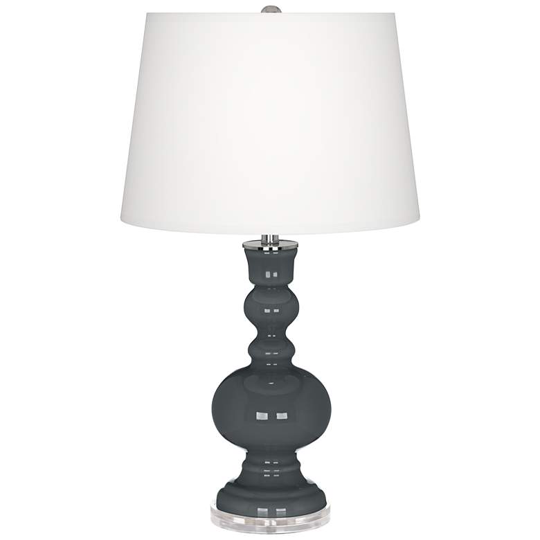 Image 2 Black Of Night Apothecary Table Lamp with Dimmer