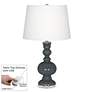 Black Of Night Apothecary Table Lamp with Dimmer