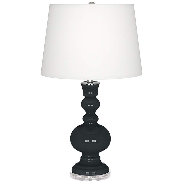 Black of Night Apothecary Table Lamp