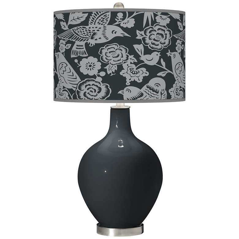 Image 1 Black of Night Aviary Ovo Table Lamp