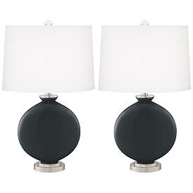 Image2 of Black of Night Carrie Table Lamp Set of 2