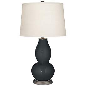 Image2 of Black of Night Double Gourd Table Lamp